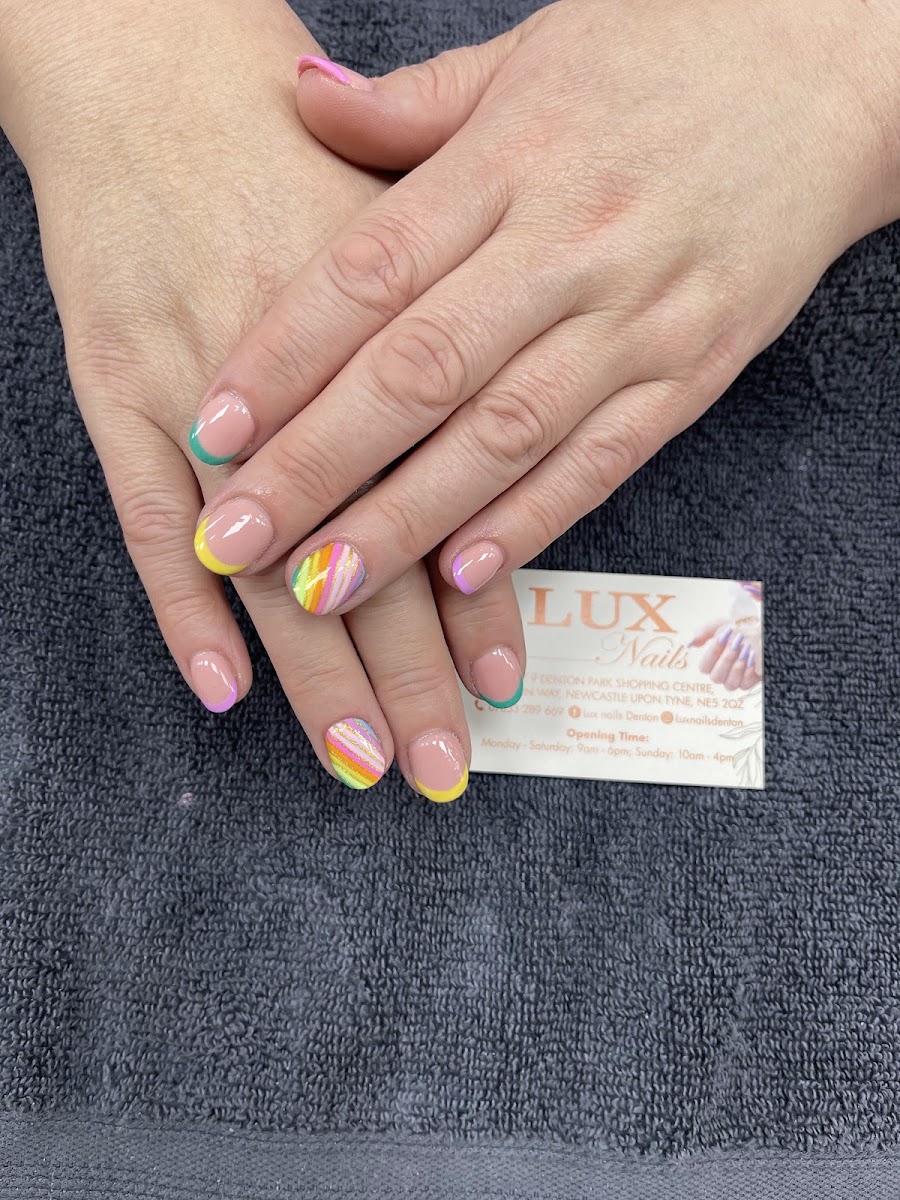 Lux Nails Denton work