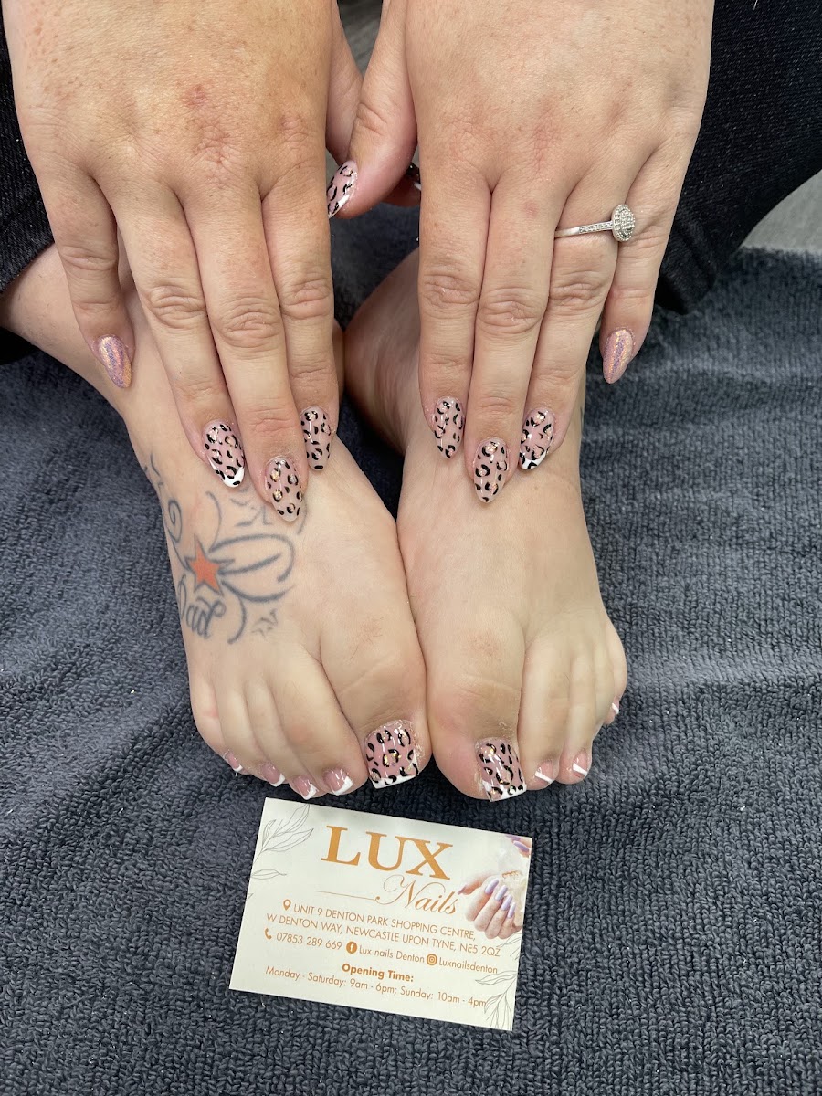 Lux Nails Denton work